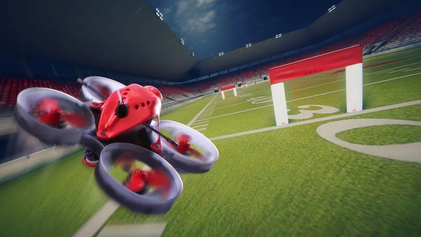 Скриншот 1 к игре FPV SkyDive : FPV Drone Simulator