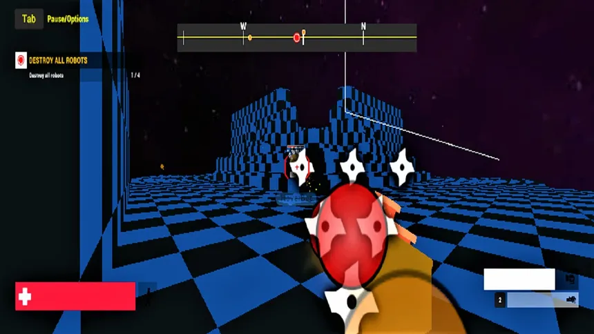 Скриншот 3 к игре FPS Robot Attack Minigame