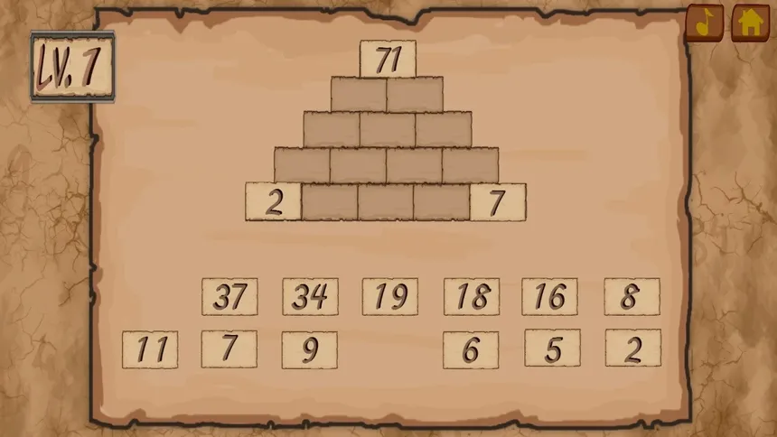 Скриншот 2 к игре Math Puzzle Alpha Challenge