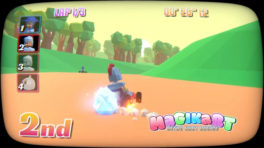 Скриншот 1 к игре MagiKart: Retro Kart Racing