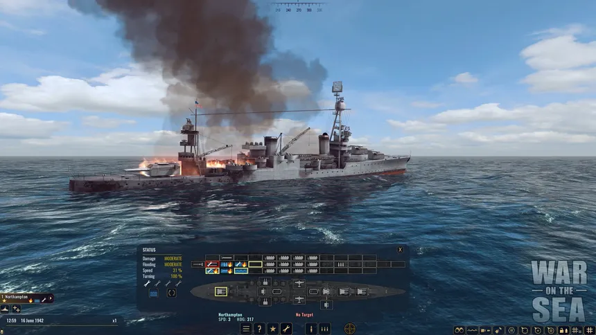 Скриншот 2 к игре War on the Sea