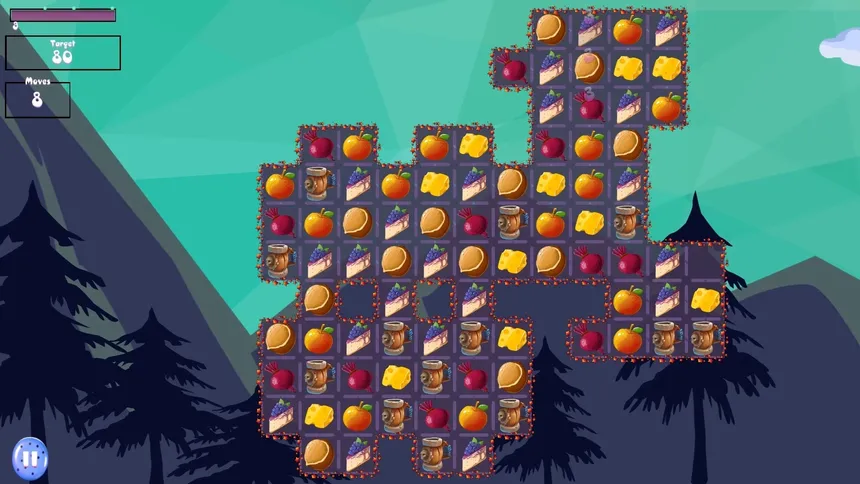 Скриншот 1 к игре Thrice in a row