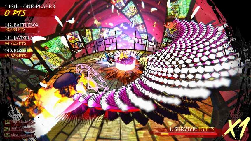 Скриншот 5 к игре Good Knight - One-Button Bullet-Hell