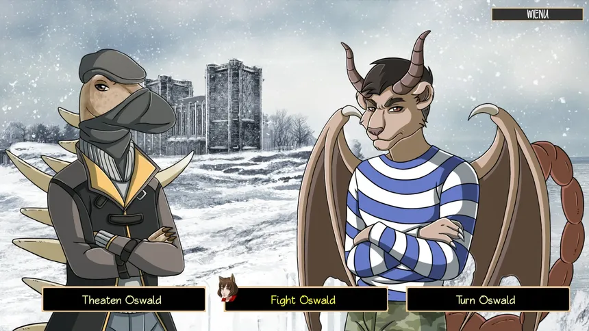 Скриншот 1 к игре Furry Shakespeare: Emperor Penguin Lear