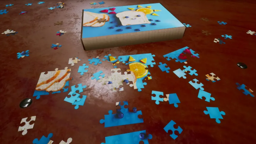 Скриншот 1 к игре 3D Jigsaw Puzzle Simulator