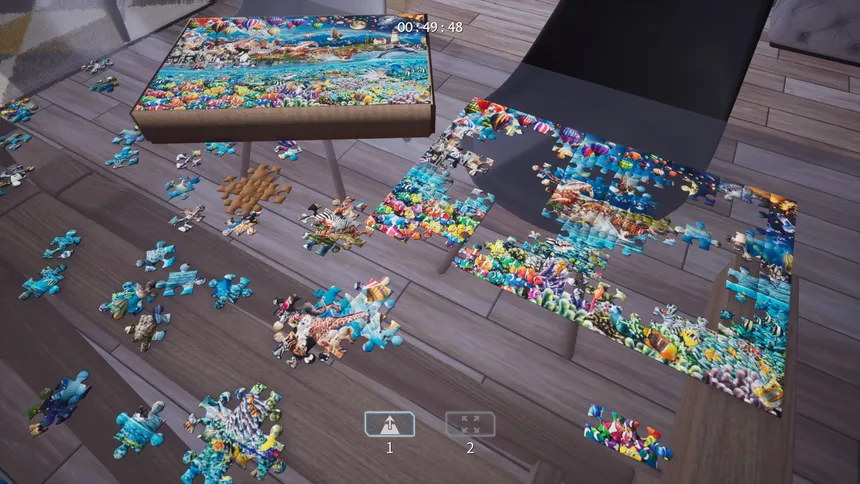 Скриншот 4 к игре 3D Jigsaw Puzzle Simulator