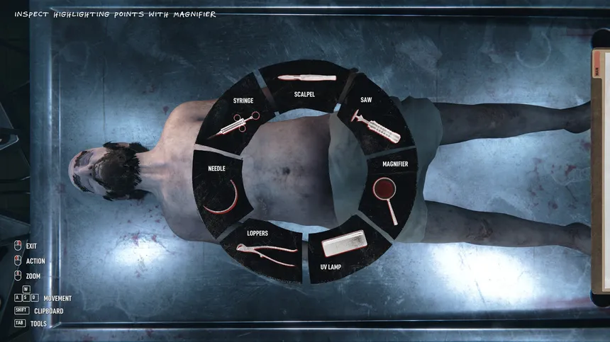 Скриншот 1 к игре Autopsy Simulator