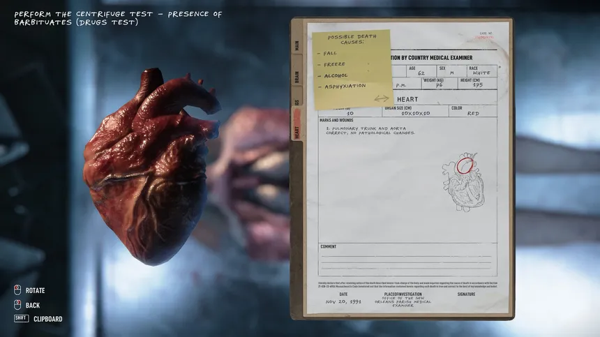 Скриншот 3 к игре Autopsy Simulator