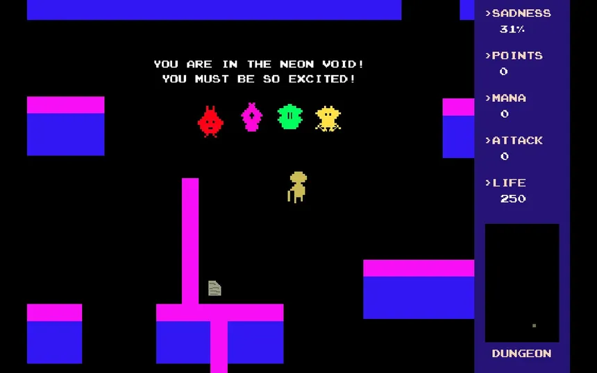 Скриншот 7 к игре The Odd Neon Void