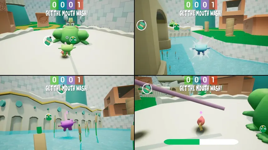 Скриншот 1 к игре Frog Bath