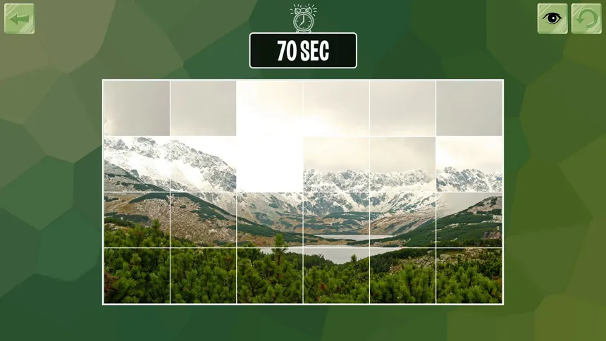 Скриншот 2 к игре Easy puzzle: Landscape