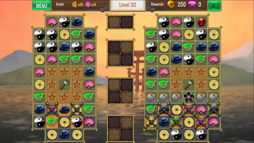 Скриншот 1 к игре Queens Garden: Sakura Season