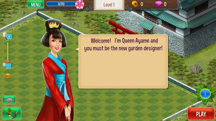 Скриншот 5 к игре Queens Garden: Sakura Season