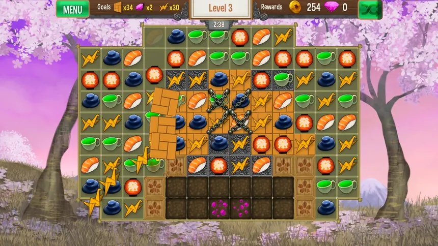 Скриншот 6 к игре Queens Garden: Sakura Season