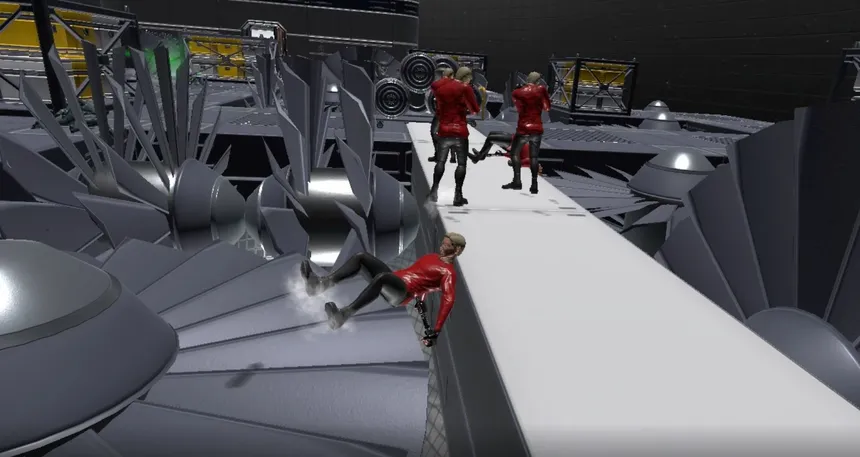 Скриншот 2 к игре Fraggin Halls VR