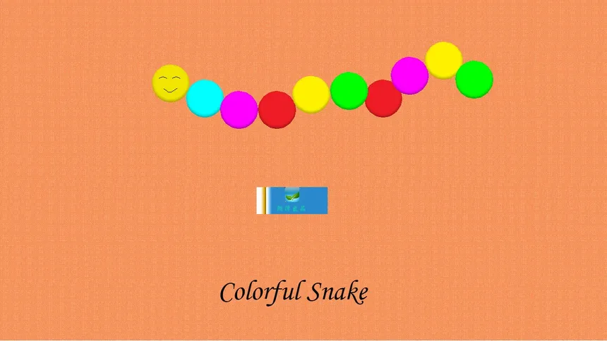 Скриншот 1 к игре Colorful Snake
