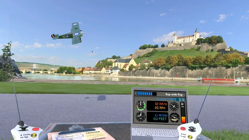 Скриншот 3 к игре RC Flight Simulator 2020 VR