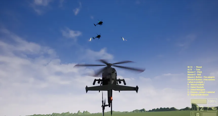 Скриншот 3 к игре Helicopter Simulator 2020