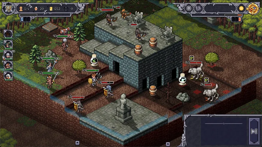 Скриншот 1 к игре Crawl Tactics