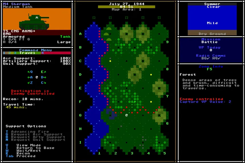 Скриншот 1 к игре Armoured Commander II