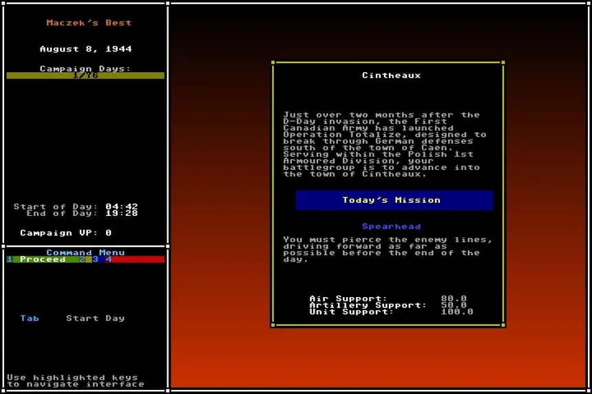 Скриншот 5 к игре Armoured Commander II