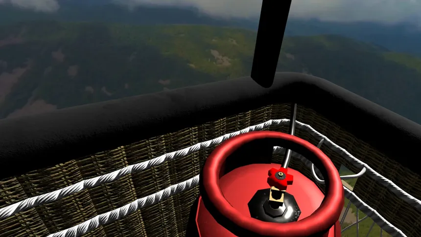 Скриншот 4 к игре Hot-air VR Balloon trip over Russian Primorye