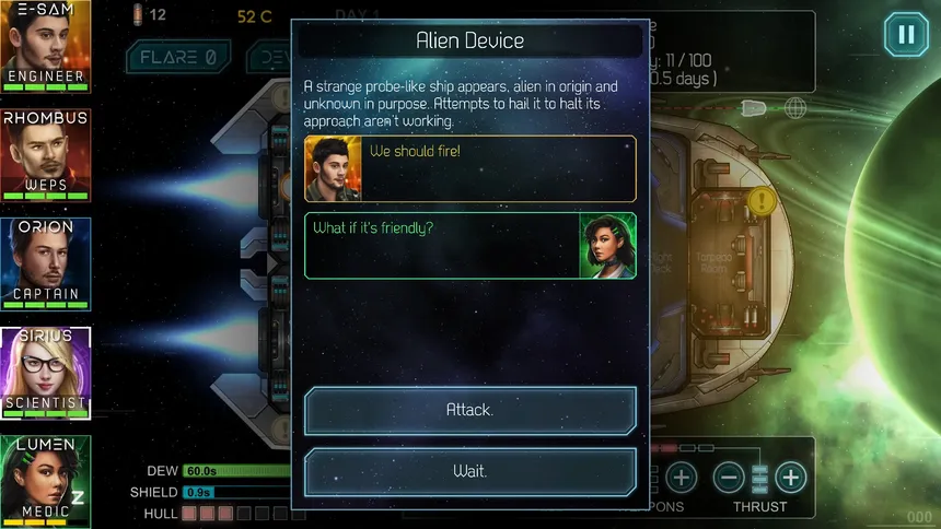 Скриншот 8 к игре Heliconian - Starship Crew Control