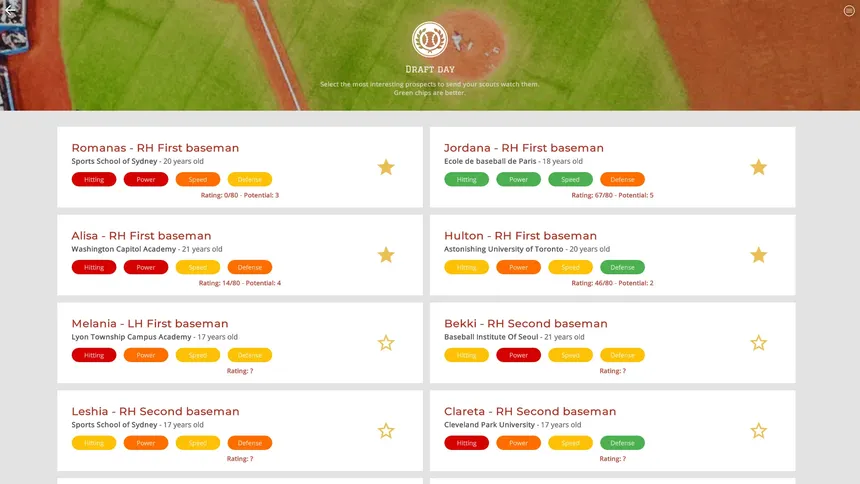 Скриншот 2 к игре Astonishing Baseball Manager 20