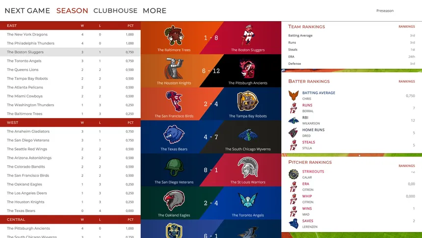 Скриншот 6 к игре Astonishing Baseball Manager 20