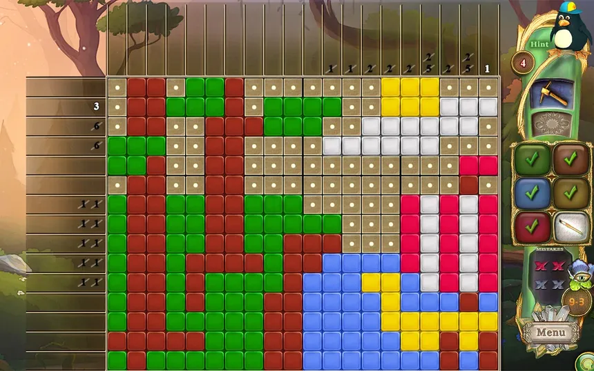 Скриншот 1 к игре Fantasy Mosaics 33: Inventor's Workshop