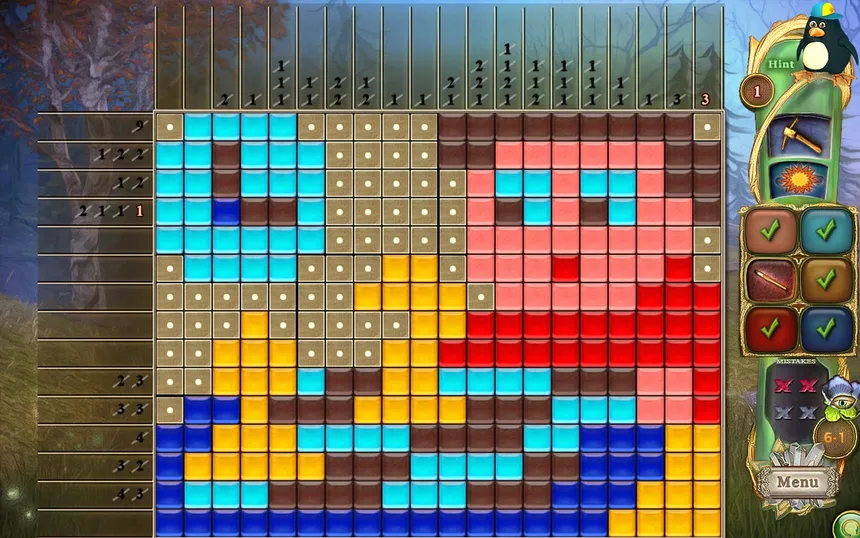 Скриншот 2 к игре Fantasy Mosaics 33: Inventor's Workshop