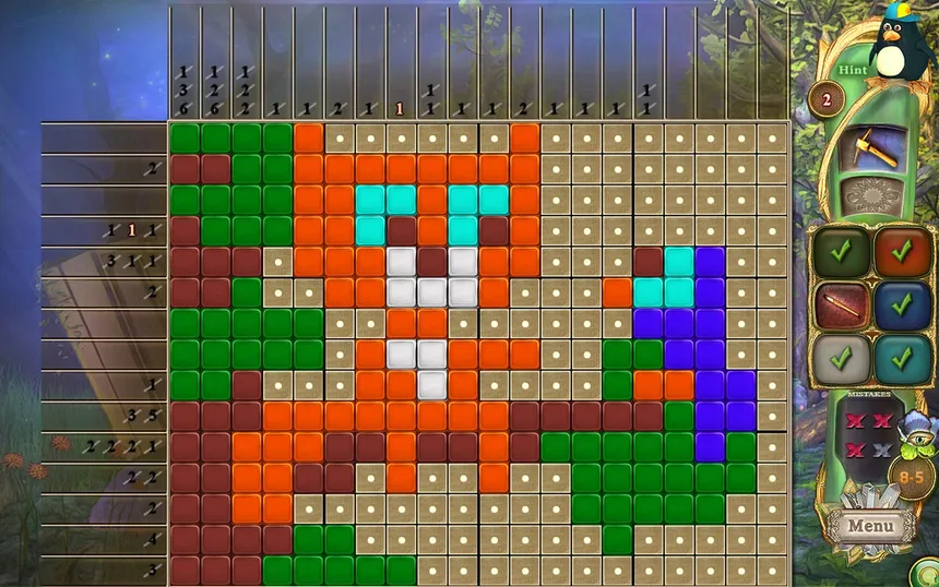 Скриншот 3 к игре Fantasy Mosaics 33: Inventor's Workshop
