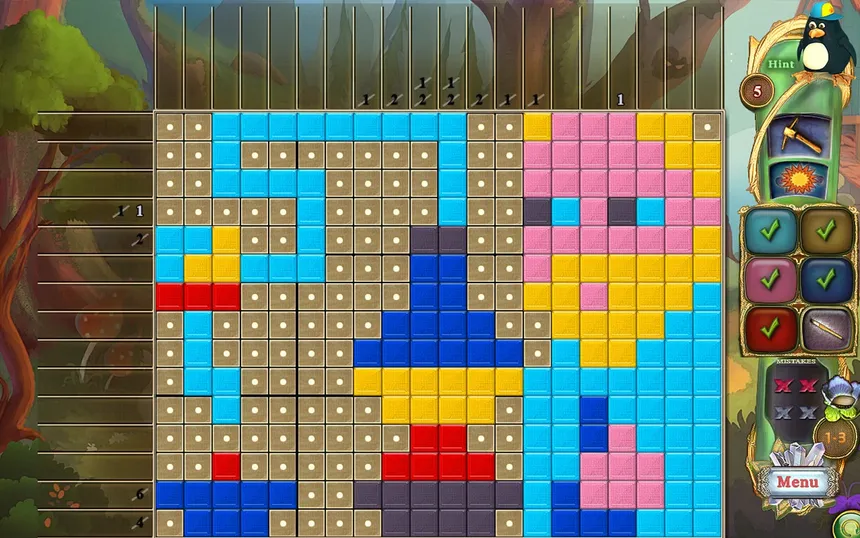 Скриншот 4 к игре Fantasy Mosaics 33: Inventor's Workshop