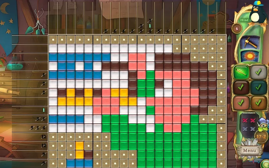 Скриншот 5 к игре Fantasy Mosaics 33: Inventor's Workshop