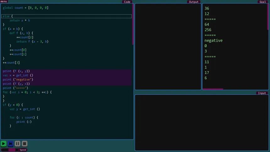 Скриншот 2 к игре Move Code Lines