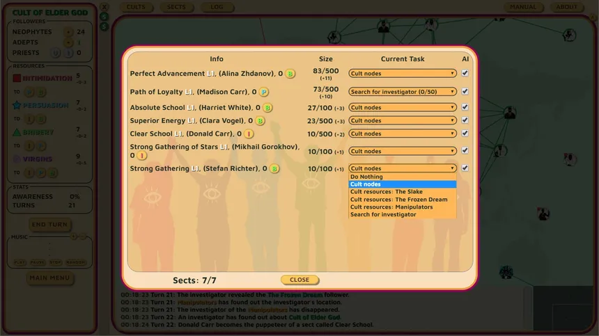 Скриншот 2 к игре Evil Cult