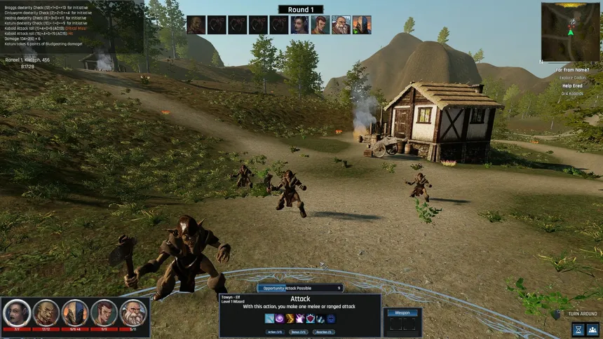 Скриншот 1 к игре The Fellowship Saga