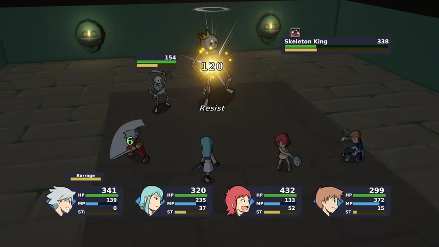 Скриншот 7 к игре Crystal Story: The Hero and the Evil Witch