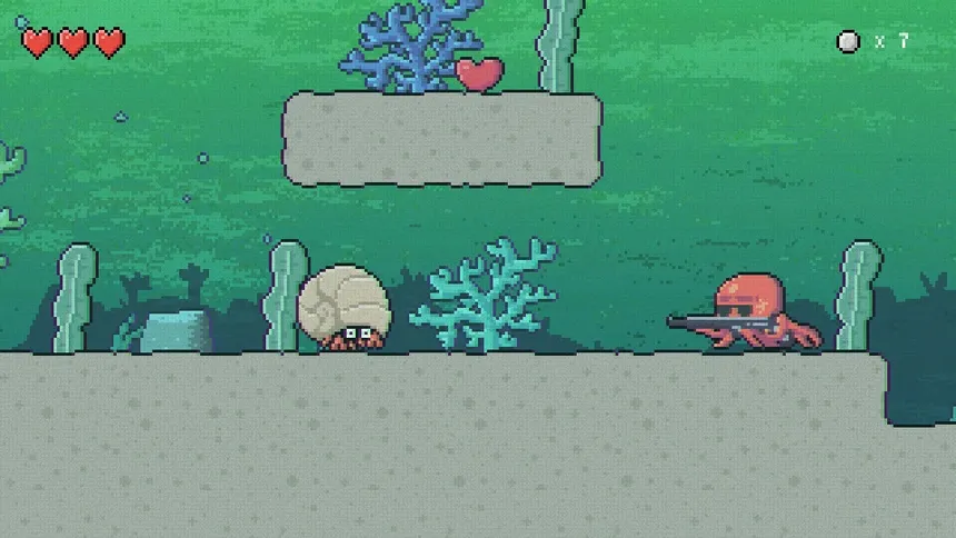 Скриншот 1 к игре ヤドカリサバイブ