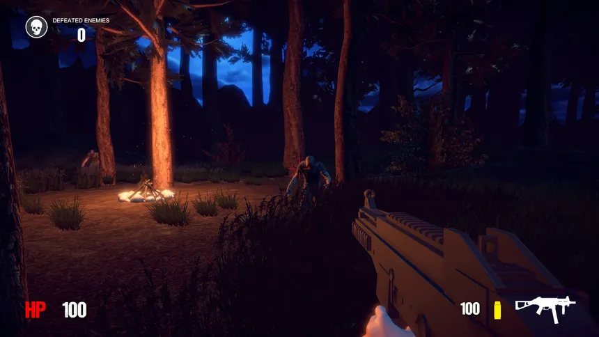 Скриншот 1 к игре FOREST OF THE DEAD