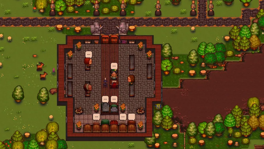 Скриншот 2 к игре Lords and Villeins