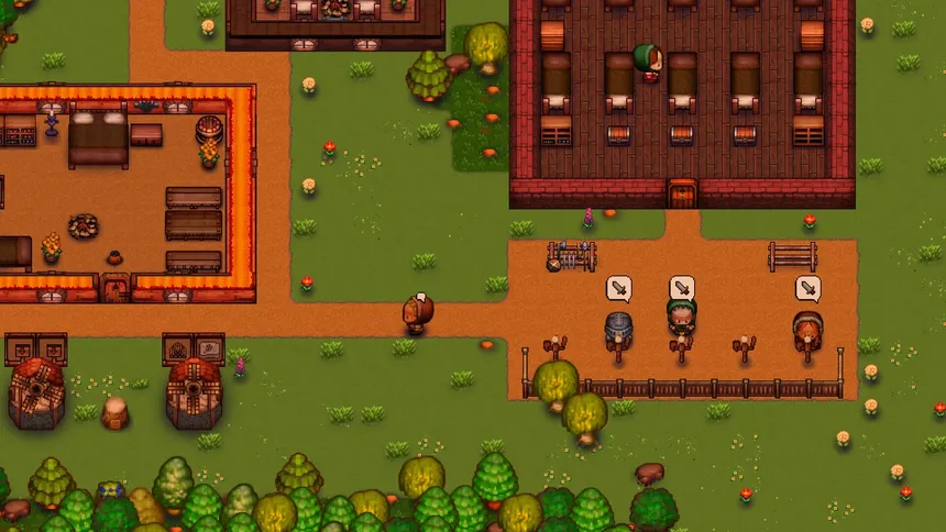 Скриншот 4 к игре Lords and Villeins