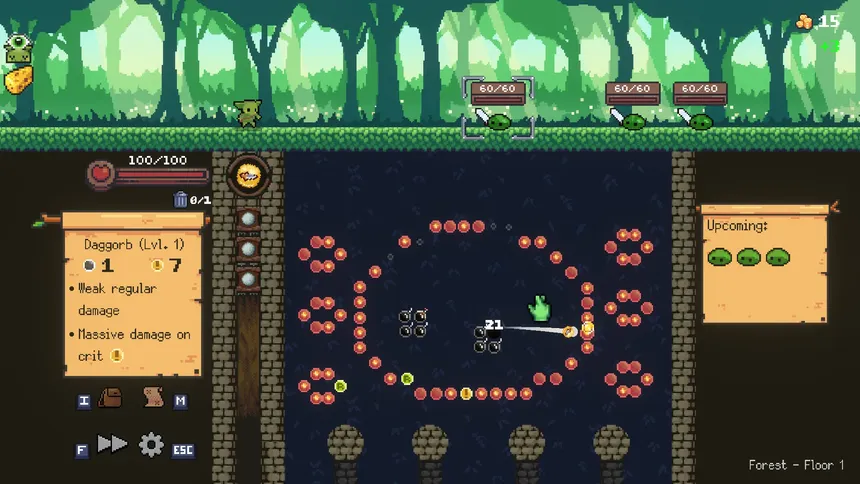 Скриншот 2 к игре Peglin