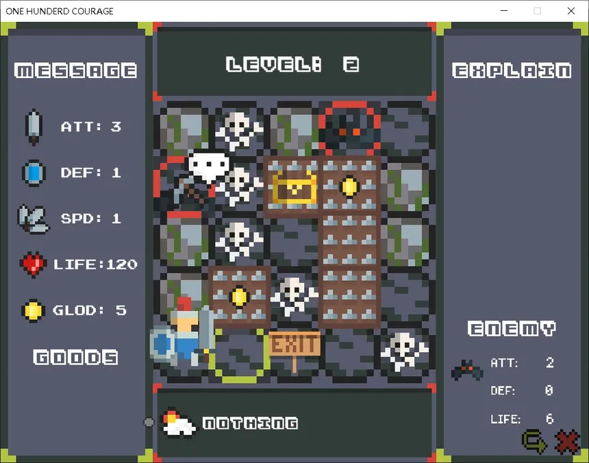 Скриншот 1 к игре One Hundred Courage