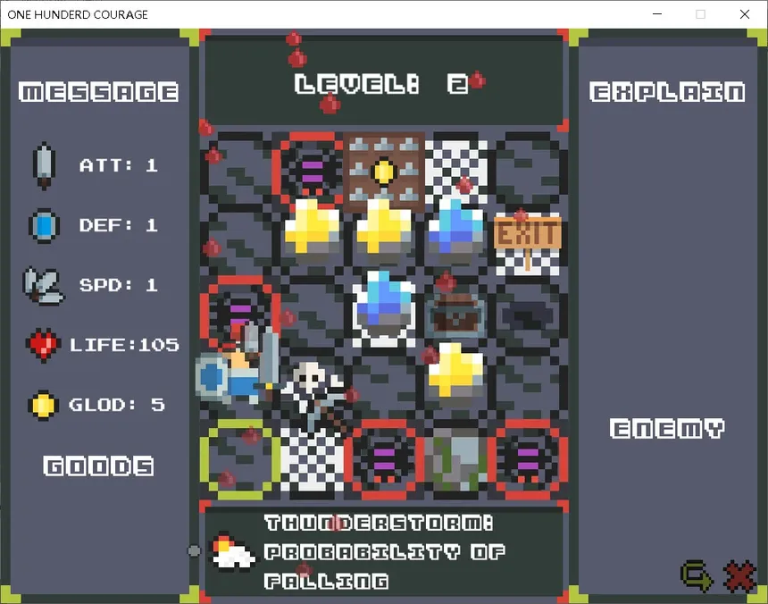 Скриншот 2 к игре One Hundred Courage