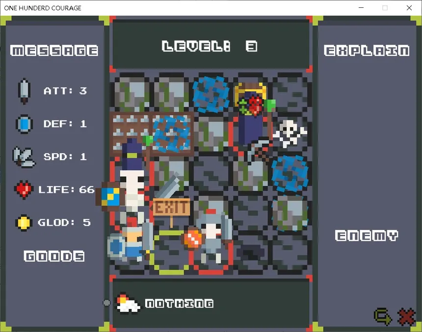 Скриншот 4 к игре One Hundred Courage
