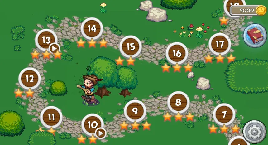 Скриншот 2 к игре Gems of Fate: the Charmed King