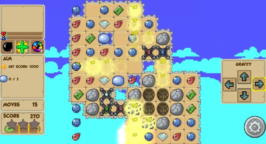 Скриншот 3 к игре Gems of Fate: the Charmed King