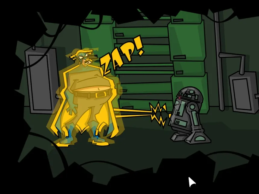 Скриншот 7 к игре The Adventures of Fatman: Intergalactic Indigestion