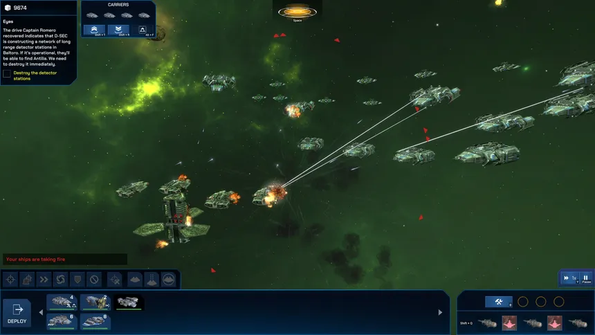 Скриншот 7 к игре Dust Fleet